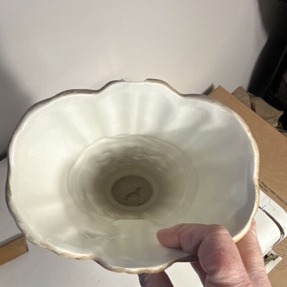 a Fitz and Floyd Classics Ceramic Decorative Floral Vase, Multicolor, 11-inch - Picture 2 of 5